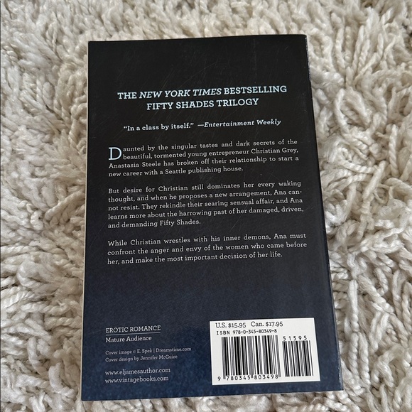 Fifty Shades of Gray Books Set of 3 by EL James - Picture 6 of 9